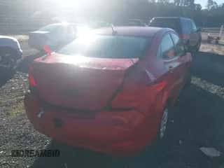 2016 Hyundai Accent SE with VIN KMHCT4AE1GU163129, listed as a IAAI auction lot 43477198 with 150,642 mi miles and . Bid and sale history available at DreamBid. Image 4.