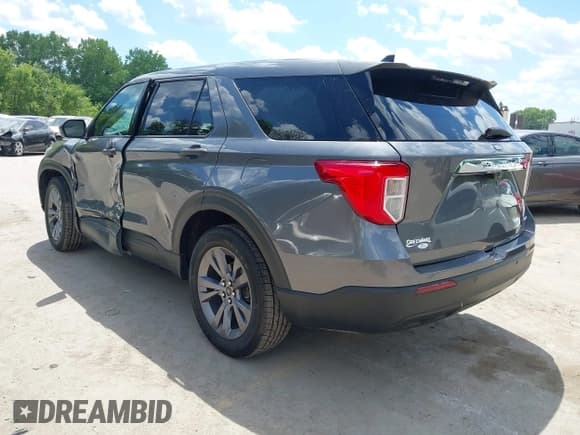 ✅ 2022 Ford Explorer • VIN: 1FMSK8BH2NGA59887 • Lot: 42257806. Listed on IAAI with 81,189 mi. Free auction sales archive from the USA and detailed vehicle history report at DreamBid. Image 3.