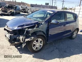 2012 Chevrolet Sonic LT with VIN 1G1JC6SBXC4216103, listed as a Copart auction lot 75721374 with 69,048 mi miles and Salvage title. Bid and sale history available at DreamBid. Image 1.