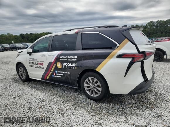 ✅ 2021 Toyota Sienna XLE • VIN: 5TDYRKEC3MS001816 • Lot: 85180775. Listed on Copart with 163,102 mi. Free auction sales archive from the USA and detailed vehicle history report at DreamBid. Image 2.