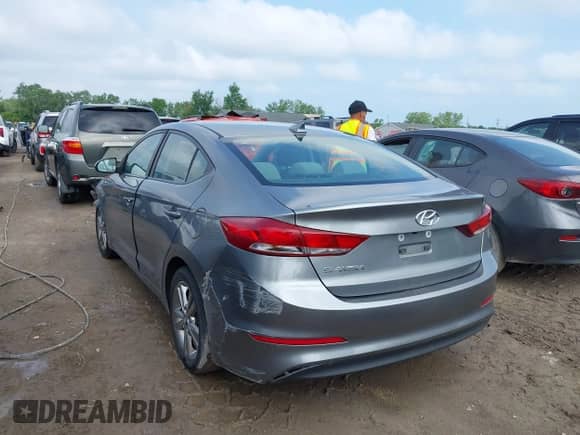 2018 Hyundai Elantra Value Edition with VIN KMHD84LF4JU595233, listed as a IAAI auction lot 42512154 with 102,291 mi miles and . Bid and sale history available at DreamBid. Image 3.