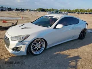 2013 Hyundai Genesis Coupe Premium z VIN KMHHT6KD1DU106805, wystawiony jako Copart lot #81695545 z przebiegiem 135 076 mil mil oraz Szkoda całkowita • Salvage title. Historia ofert i sprzedaży dostępna na DreamBid. Obrazek 1.