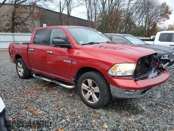 ✅ 2009 Dodge 1500 SLT • VIN: 1D3HV13T19S709125 • Lot: 92277205. Wystawiony na Copart z przebiegiem 126 657 mil. Bezpłatny archiwum sprzedaży aukcyjnych z USA i szczegółowy raport historii pojazdu na DreamBid. Zdjęcie 4.