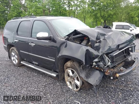 ✅ 2012 Chevrolet Tahoe LTZ • VIN: 1GNSKCE03CR291002 • Lot: 42429359. Listed on IAAI with 88,606 mi. Free auction sales archive from the USA and detailed vehicle history report at DreamBid. Image 1.