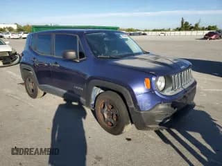 ✅ 2017 Jeep Renegade Sport • VIN: ZACCJAAB6HPF91280 • Лот: 90643555. Опубликован ранее на Copart с пробегом 115 694 миль. Бесплатный доступ к архиву аукционных продаж из США и подробный отчёт об истории автомобиля на DreamBid. Изображение 4.