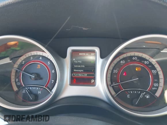 ✅ 2019 Dodge Journey SE • VIN: 3C4PDCBB8KT846031 • Lot: 43406165. Wystawiony na IAAI z przebiegiem 88 256 mil. Bezpłatny archiwum sprzedaży aukcyjnych z USA i szczegółowy raport historii pojazdu na DreamBid. Zdjęcie 7.