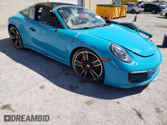 ✅ 2017 Porsche 911 4S • VIN: WP0BB2A9XHS136860 • Lot: 58390023. Wystawiony na Copart z przebiegiem 18 316 mil. Bezpłatny archiwum sprzedaży aukcyjnych z USA i szczegółowy raport historii pojazdu na DreamBid. Zdjęcie 4.