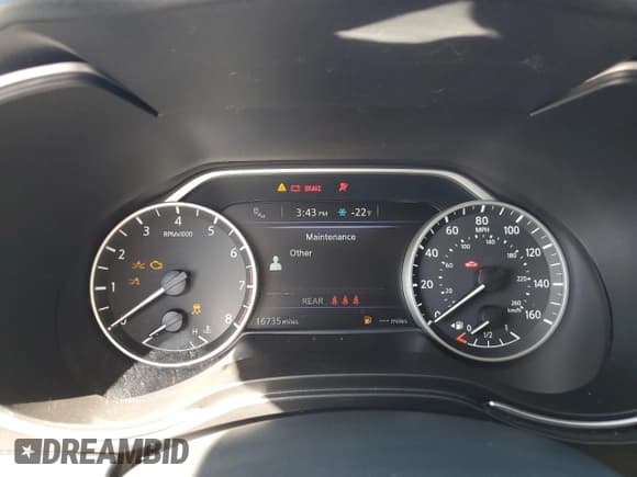 ✅ 2023 Nissan Maxima Platinum • VIN: 1N4AA6FV2PC507438 • Lot: 73035204. Listed on Copart with 16,735 mi. Free auction sales archive from the USA and detailed vehicle history report at DreamBid. Image 9.