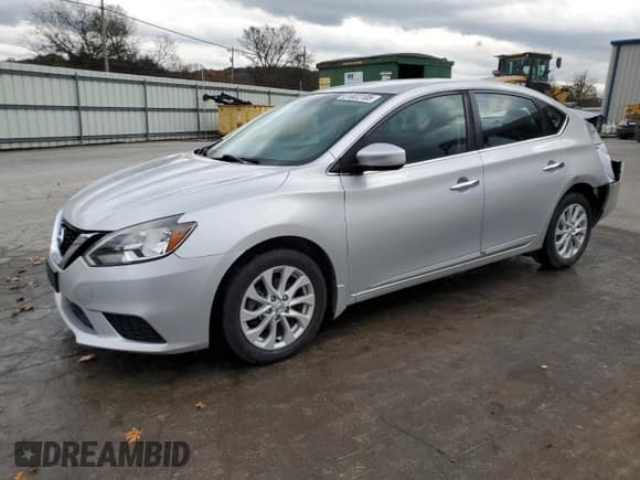 ✅ 2018 Nissan Sentra S • VIN: 3N1AB7AP3JY229317 • Лот: 91822105. Опубликован ранее на Copart с пробегом 99 405 миль. Бесплатный доступ к архиву аукционных продаж из США и подробный отчёт об истории автомобиля на DreamBid. Изображение 1.