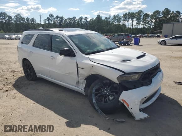 ✅ 2022 Dodge Durango R/T Plus • VIN: 1C4SDJCT2NC222067 • Lot: 80688105. Listed on Copart with 45,241 mi. Free auction sales archive from the USA and detailed vehicle history report at DreamBid. Image 4.