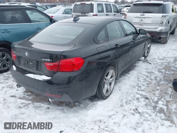 ✅ 2015 BMW 4 Series 435i xDrive • VIN: WBA4B3C55FGV48206 • Lot: 41365617. Listed on IAAI with 78,438 mi. Free auction sales archive from the USA and detailed vehicle history report at DreamBid. Image 4.
