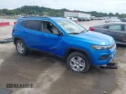 ✅ 2022 Jeep Compass Latitude • VIN: 3C4NJDBB8NT217458 • Lot: 43097648. Listed on IAAI with 28,002 mi. Free auction sales archive from the USA and detailed vehicle history report at DreamBid. Image 1.