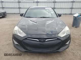 2013 Hyundai Genesis Coupe R-Spec z VIN KMHHU6KJ9DU084183, wystawiony jako Copart lot #81333584 z przebiegiem 132 928 mil mil oraz Szkoda całkowita • Salvage title. Historia ofert i sprzedaży dostępna na DreamBid. Obrazek 5.