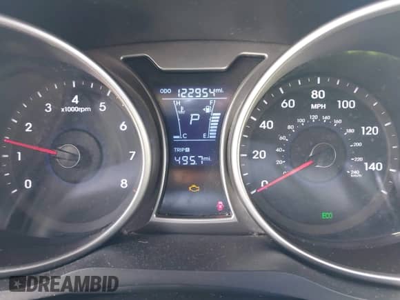 2012 Hyundai Veloster w/Black Int with VIN KMHTC6ADXCU061325, listed as a IAAI auction lot 42556398 with 122,954 mi miles and . Bid and sale history available at DreamBid. Image 7.