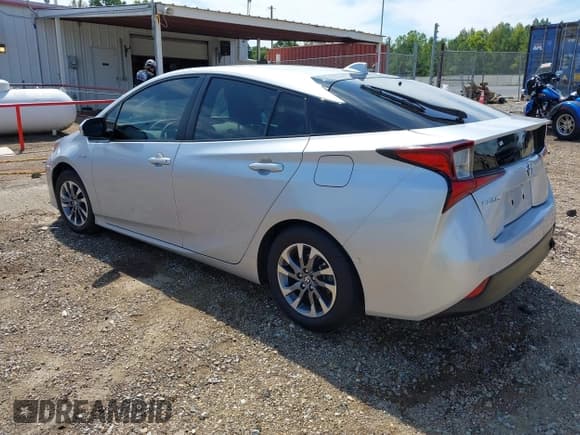 ✅ 2019 Toyota Prius L Eco • VIN: JTDKARFU8K3102460 • Lot: 43171346. Listed on IAAI with 71,434 mi. Free auction sales archive from the USA and detailed vehicle history report at DreamBid. Image 3.