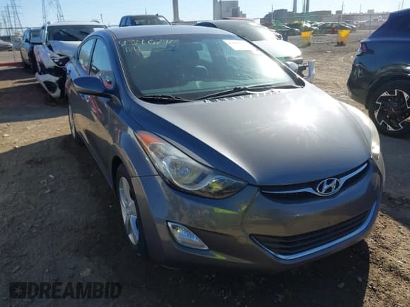 ✅ 2013 Hyundai Elantra GLS • VIN: 5NPDH4AEXDH326392 • Lot: 43402977. Listed on IAAI with 122,358 mi. Free auction sales archive from the USA and detailed vehicle history report at DreamBid. Image 1.