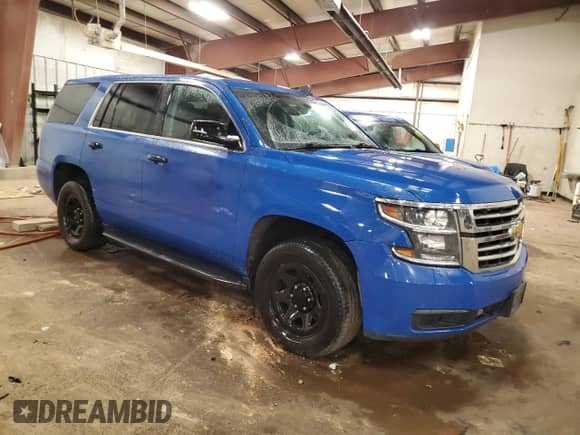 2019 Chevrolet Tahoe Commercial with VIN 1GNSKDEC3KR407832, listed as a Copart auction lot 89644105 with 134,439 mi miles and Clean title. Bid and sale history available at DreamBid. Image 4.