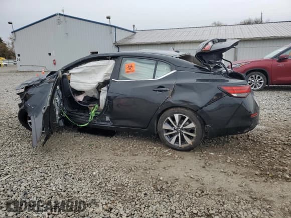 ✅ 2021 Nissan Sentra SV • VIN: 3N1AB8CV0MY206745 • Lot: 93308885. Listed on Copart with Not provided. Free auction sales archive from the USA and detailed vehicle history report at DreamBid. Image 2.