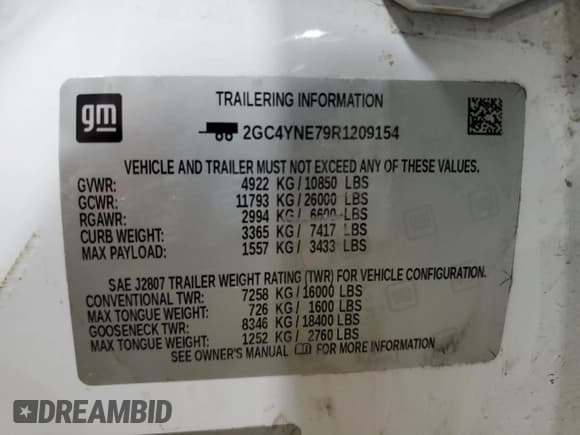 ✅ 2024 Chevrolet Silverado 2500HD LT • VIN: 2GC4YNE79R1209154 • Лот: 86667975. Опубликован ранее на Copart с пробегом 64 974 миль. Бесплатный доступ к архиву аукционных продаж из США и подробный отчёт об истории автомобиля на DreamBid. Изображение 13.