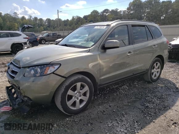 ✅ 2008 Hyundai Santa Fe SE • VIN: 5NMSH13E08H160731 • Lot: 71779974. Listed on Copart with 72,895 mi. Free auction sales archive from the USA and detailed vehicle history report at DreamBid. Image 1.
