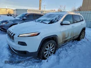 ✅ 2014 Jeep Cherokee Limited • VIN: 1C4PJMDS9EW210194 • Lot: 94955105. Listed on Copart with 116,615 mi. Free auction sales archive from the USA and detailed vehicle history report at DreamBid. Image 1.