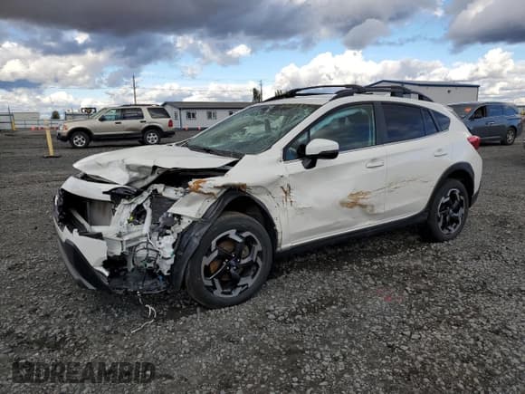 ✅ 2022 Subaru Crosstrek Limited • VIN: JF2GTHMC5N8237313 • Lot: 89627855. Listed on Copart with 59,462 mi. Free auction sales archive from the USA and detailed vehicle history report at DreamBid. Image 1.