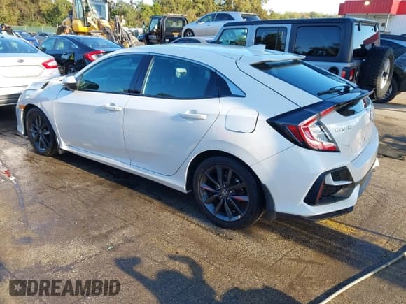 ✅ 2020 Honda Civic EX-L • VIN: SHHFK7H88LU411108 • Lot: 43446341. Listed on IAAI with 57,038 mi. Free auction sales archive from the USA and detailed vehicle history report at DreamBid. Image 3.