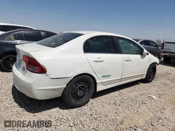 ✅ 2008 Honda Civic GX • VIN: 1HGFA46528L000045 • Lot: 67859075. Listed on Copart with 206,374 mi. Free auction sales archive from the USA and detailed vehicle history report at DreamBid. Image 3.