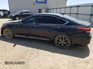 2016 Hyundai Genesis 3.8L z VIN KMHGN4JEXGU125037, wystawiony jako Copart lot #66425874 z przebiegiem 140 824 mil mil oraz Czysty tytuł • Clean title. Historia ofert i sprzedaży dostępna na DreamBid. Obrazek 2.
