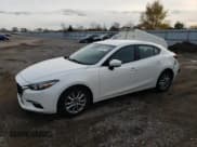 ✅ 2018 Mazda 3 GS • VIN: JM1BN1V76J1180439 • Лот: 91232715. Опубликован ранее на Copart с пробегом 96 017 миль. Бесплатный доступ к архиву аукционных продаж из США и подробный отчёт об истории автомобиля на DreamBid. Изображение 1.