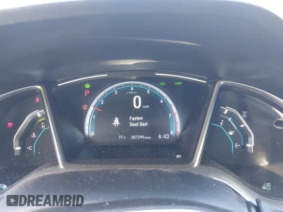 ✅ 2021 Honda Civic EX-L • VIN: 19XFC1F76ME011934 • Lot: 42637103. Listed on IAAI with 57,299 mi. Free auction sales archive from the USA and detailed vehicle history report at DreamBid. Image 16.