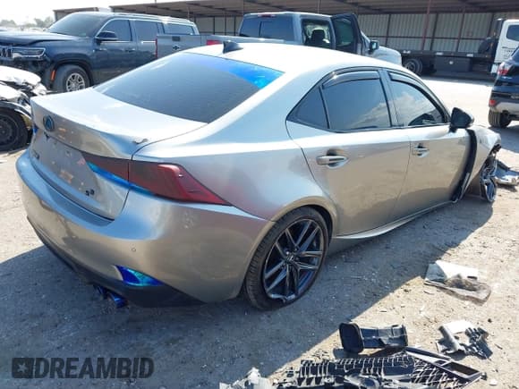 ✅ 2019 Lexus IS 300 • VIN: JTHBA1D26K5097958 • Lot: 43169335. Listed on IAAI with 104,597 mi. Free auction sales archive from the USA and detailed vehicle history report at DreamBid. Image 4.