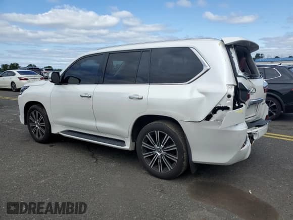 ✅ 2019 Lexus LX 570 • VIN: JTJHY7AXXK4297982 • Lot: 63060284. Listed on Copart with Not provided. Free auction sales archive from the USA and detailed vehicle history report at DreamBid. Image 2.