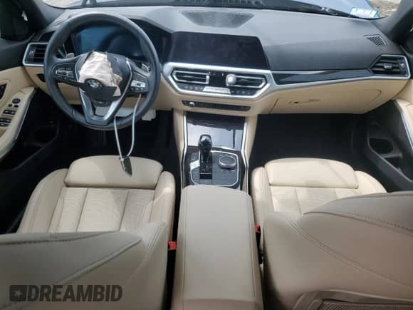 2022 BMW 3 Series 330i xDrive z VIN 3MW5R7J07N8C58710, wystawiony jako Copart lot #66863785 z przebiegiem Nie podano mil oraz Szkoda całkowita • Salvage title. Historia ofert i sprzedaży dostępna na DreamBid. Obrazek 8.