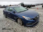 ✅ 2017 Hyundai Sonata Sport • VIN: 5NPE34AF2HH555280 • Lot: 70926042. Listed on Copart with 44,955 mi. Free auction sales archive from the USA and detailed vehicle history report at DreamBid. Image 11.