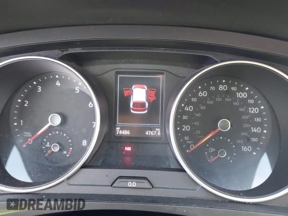 ✅ 2019 Volkswagen Tiguan S • VIN: 3VV1B7AX0KM048540 • Lot: 43379990. Listed on IAAI with 74,486 mi. Free auction sales archive from the USA and detailed vehicle history report at DreamBid. Image 7.