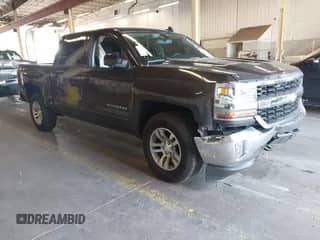 2016 Chevrolet Silverado 1500 LT with VIN 3GCUKREC6GG129840, listed as a IAAI auction lot 43088052 with 123,184 mi miles and . Bid and sale history available at DreamBid. Image 1.