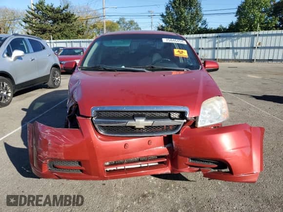 2011 Chevrolet Aveo 1LT with VIN KL1TD5DE1BB114091, listed as a Copart auction lot 75846454 with 110,625 mi miles and Salvage title. Bid and sale history available at DreamBid. Image 5.