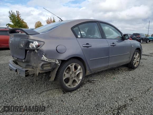 ✅ 2007 Mazda 3 S Grand Touring • VIN: JM1BK323471628367 • Лот: 81766775. Опубликован ранее на Copart с пробегом 120 292 миль. Бесплатный доступ к архиву аукционных продаж из США и подробный отчёт об истории автомобиля на DreamBid. Изображение 3.