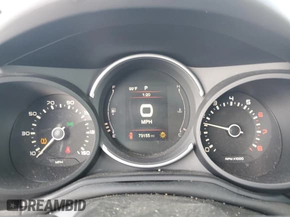 ✅ 2018 FIAT 500L Trekking • VIN: ZFBCFADH0JZ041343 • Lot: 68089545. Listed on Copart with 73,155 mi. Free auction sales archive from the USA and detailed vehicle history report at DreamBid. Image 9.