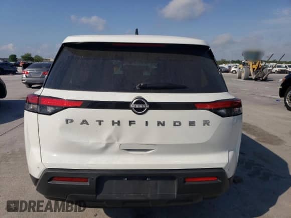 2024 Nissan Pathfinder S with VIN 5N1DR3AA1RC300217, listed as a Copart auction lot 53319605 with Not provided miles and Salvage title. Bid and sale history available at DreamBid. Image 7.