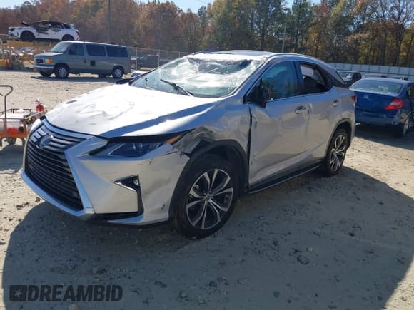 ✅ 2017 Lexus RX 350 • VIN: 2T2ZZMCA7HC053865 • Lot: 43688936. Listed on IAAI with 104,983 mi. Free auction sales archive from the USA and detailed vehicle history report at DreamBid. Image 2.