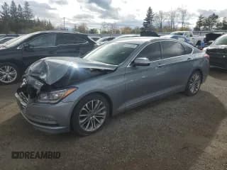 ✅ 2015 Hyundai Genesis 3.8L • VIN: KMHGN4JE6FU027931 • Лот: 89470895. Опубликован ранее на Copart с пробегом 111 195 миль. Бесплатный доступ к архиву аукционных продаж из США и подробный отчёт об истории автомобиля на DreamBid. Изображение 1.