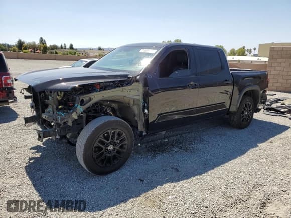 ✅ 2023 Toyota Tundra TRD Pro Hybrid • VIN: 5TFPC5DB4PX032093 • Lot: 71835465. Listed on Copart with 44,475 mi. Free auction sales archive from the USA and detailed vehicle history report at DreamBid. Image 1.