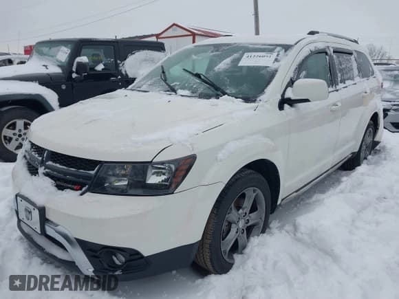 ✅ 2016 Dodge Journey Crossroad • VIN: 3C4PDCGG9GT213551 • Лот: 41226091. Опубликован ранее на IAAI с пробегом 117 789 миль. Бесплатный доступ к архиву аукционных продаж из США и подробный отчёт об истории автомобиля на DreamBid. Изображение 2.