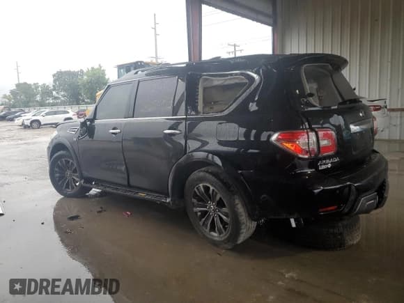 ✅ 2020 Nissan Armada Platinum • VIN: JN8AY2NF5L9360925 • Lot: 73123524. Wystawiony na Copart z przebiegiem Nie podano. Bezpłatny archiwum sprzedaży aukcyjnych z USA i szczegółowy raport historii pojazdu na DreamBid. Zdjęcie 2.