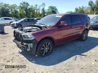 ✅ 2017 Dodge Durango GT • VIN: 1C4RDHDG8HC638735 • Lot: 71794665. Wystawiony na Copart z przebiegiem 135 802 mil. Bezpłatny archiwum sprzedaży aukcyjnych z USA i szczegółowy raport historii pojazdu na DreamBid. Zdjęcie 1.