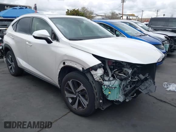 ✅ 2021 Lexus NX 300 • VIN: JTJGARBZ1M5031260 • Лот: 43720213. Опубликован ранее на IAAI с пробегом 18 419 миль. Бесплатный доступ к архиву аукционных продаж из США и подробный отчёт об истории автомобиля на DreamBid. Изображение 1.