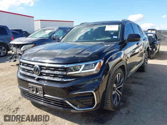 ✅ 2020 Volkswagen Atlas SEL Premium R-Line • VIN: 1V2TE2CA3LC223634 • Lot: 43303037. Listed on IAAI with 105,502 mi. Free auction sales archive from the USA and detailed vehicle history report at DreamBid. Image 2.