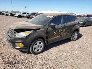 ✅ 2017 Ford Escape S • VIN: 1FMCU0F77HUA50948 • Lot: 80824155. Listed on Copart with 87,972 mi. Free auction sales archive from the USA and detailed vehicle history report at DreamBid. Image 1.